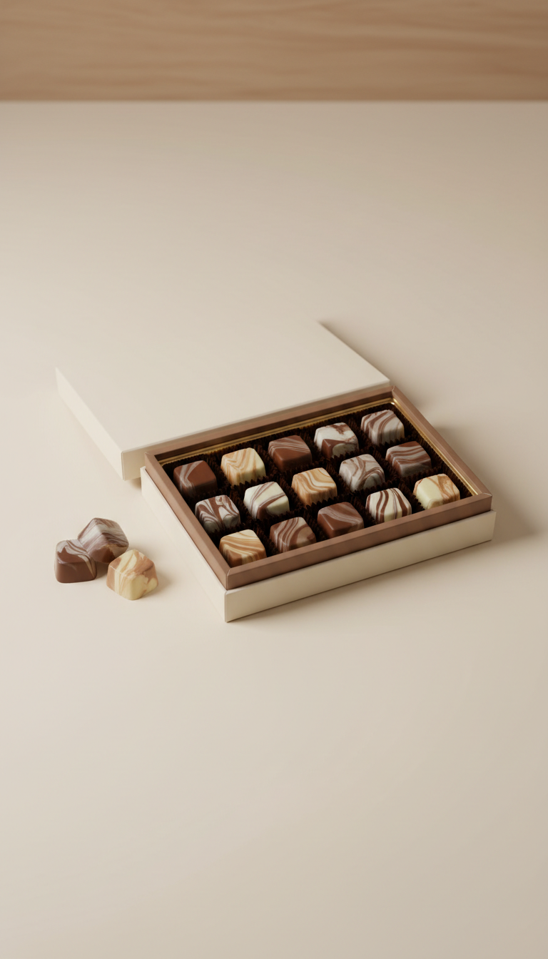 Marbled Bonbon Assortment Box